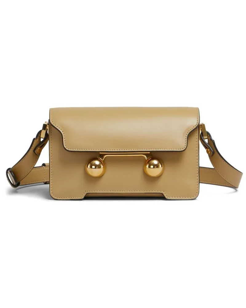 Marni Mini Trunkaroo Schultertasche - Nude Nude