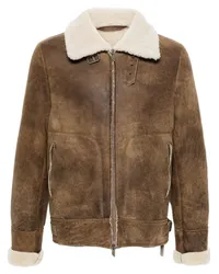 Salvatore Santoro Jacke aus Wildleder Braun