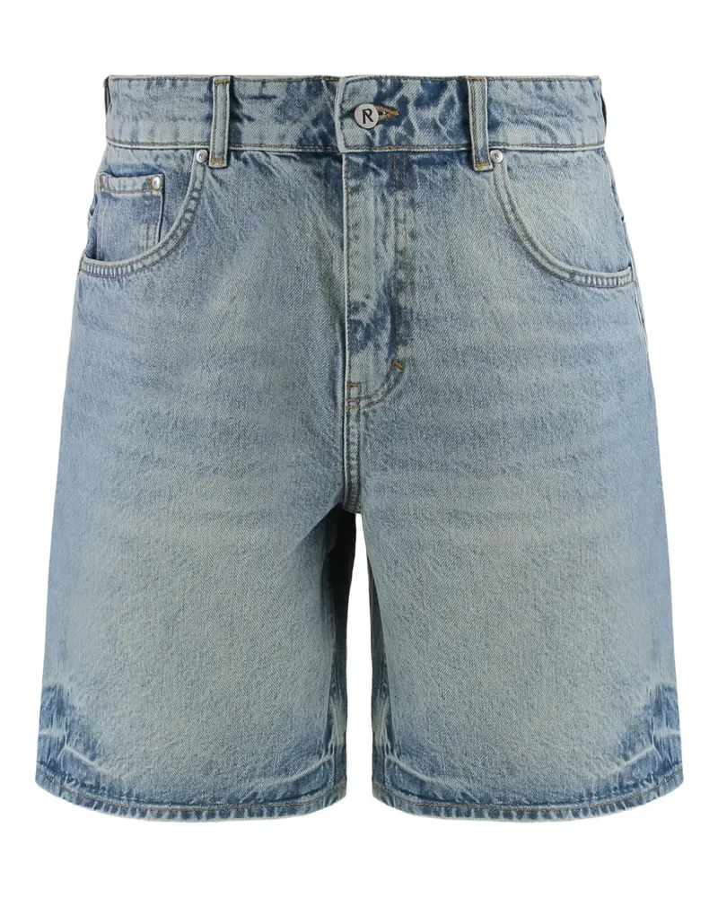 REPRESENT Jeans-Shorts mit Logo-Stickerei - Blau Blau