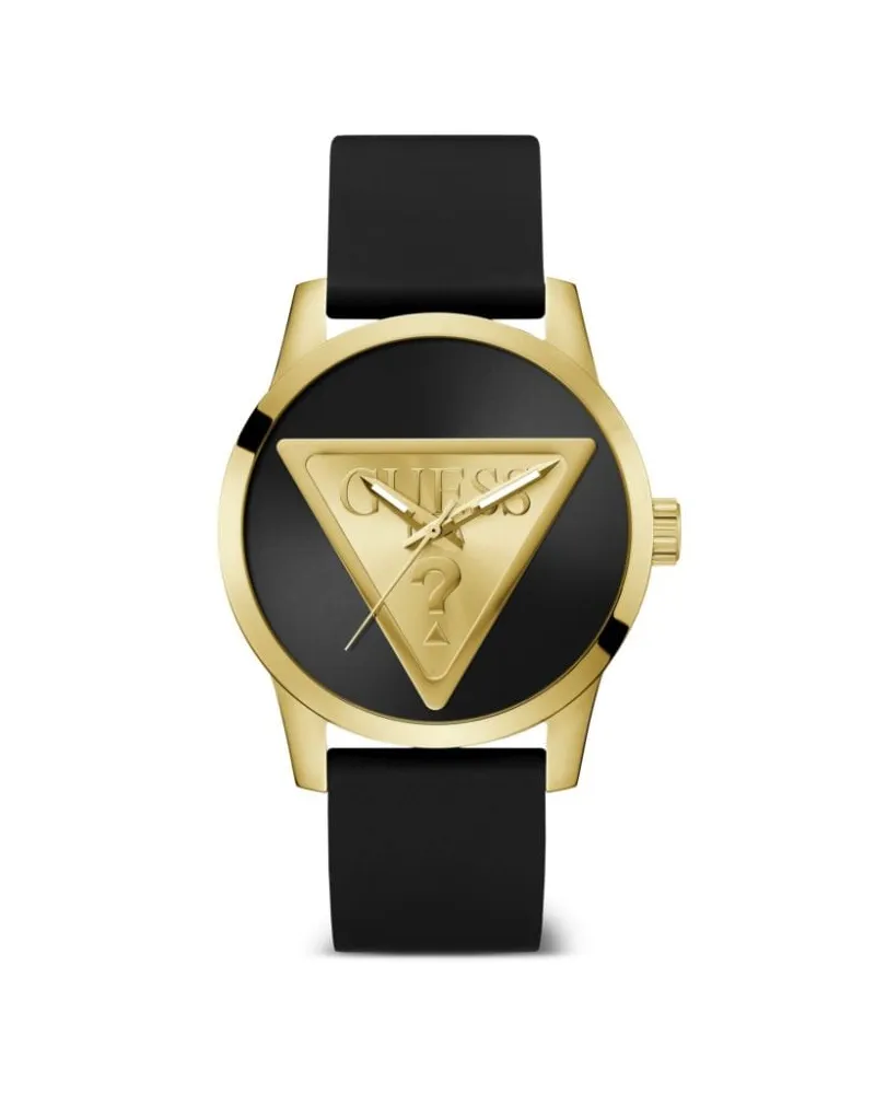 Guess Badge 44mm - Schwarz Schwarz