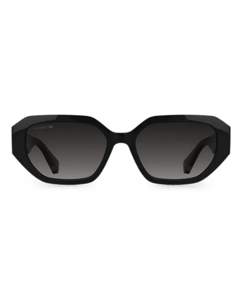 Lacoste Icons geometric-frame sunglasses - Schwarz Schwarz
