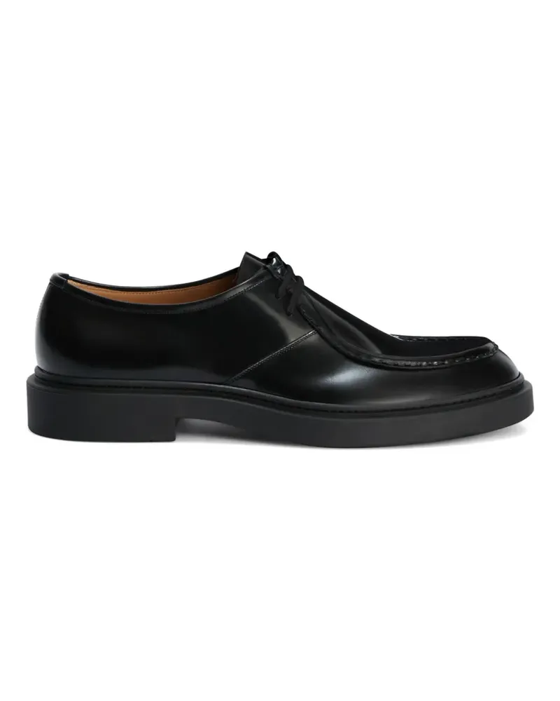 Jil Sander round-toe lace-up shoes - Schwarz Schwarz