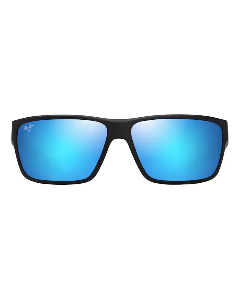 Maui Jim Uila rectangle-frame sunglasses - Schwarz Schwarz