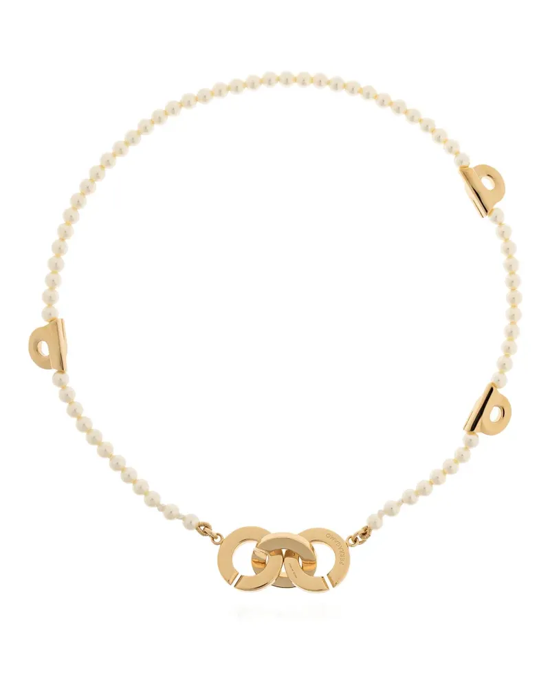 Ferragamo Gancini-detail necklace - Gold Gold