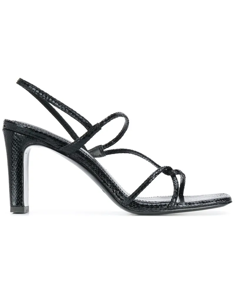 Sandro Sandalen mit Riemen 80mm - Schwarz Schwarz