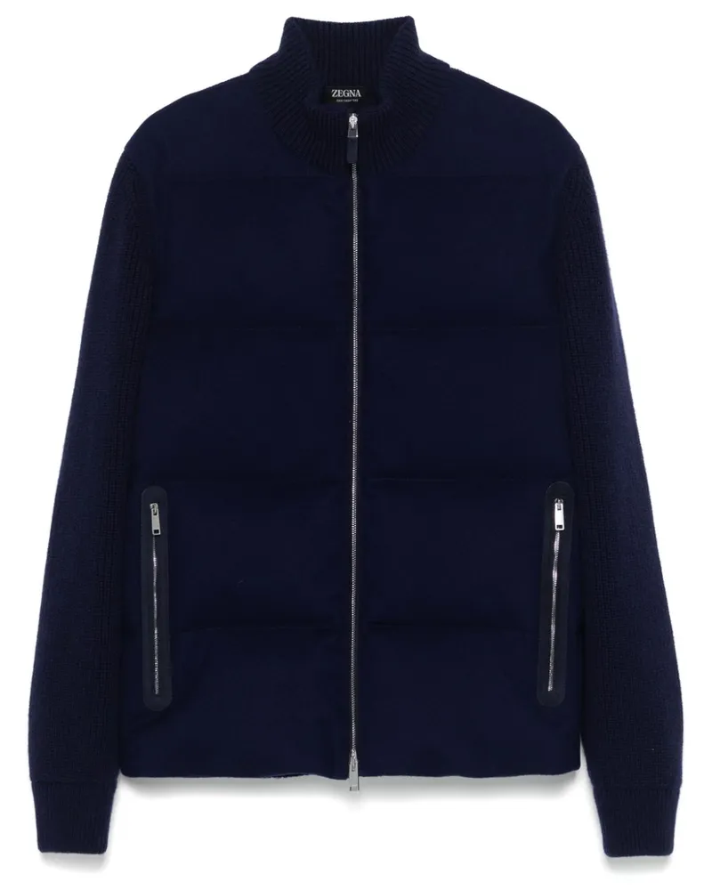 Ermenegildo Zegna Steppjacke aus Kaschmir - Blau Blau