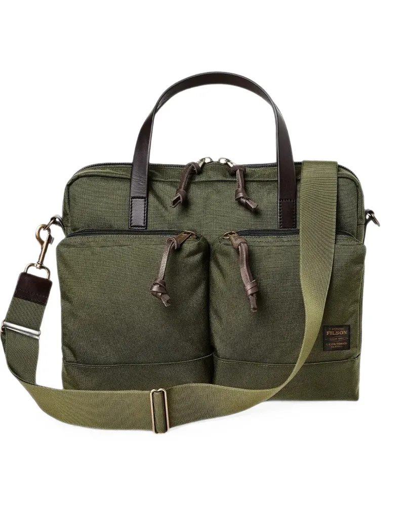 Filson Dryden multi-pocket briefcase - Grün Grün