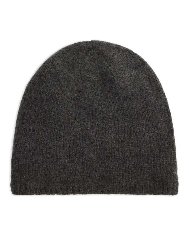 Ralph Lauren Beanie mit geripptem Detail - Grau Grau
