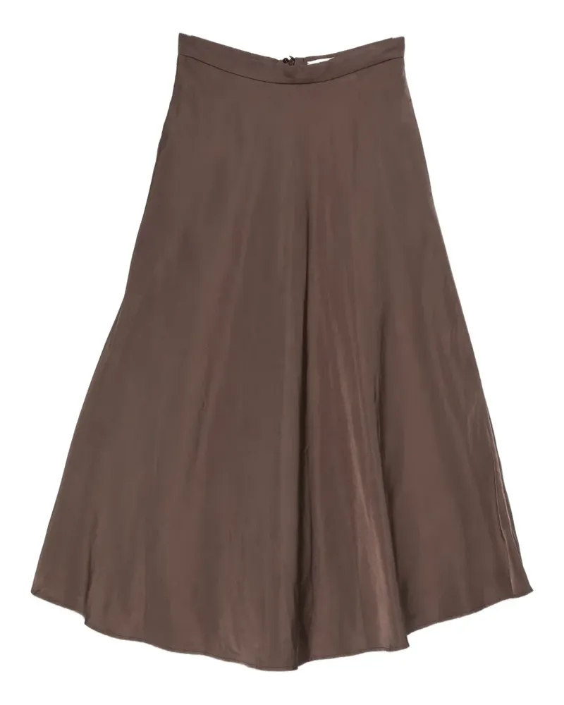 Dorothee Schumacher Midirock mit hohem Bund - Braun Braun