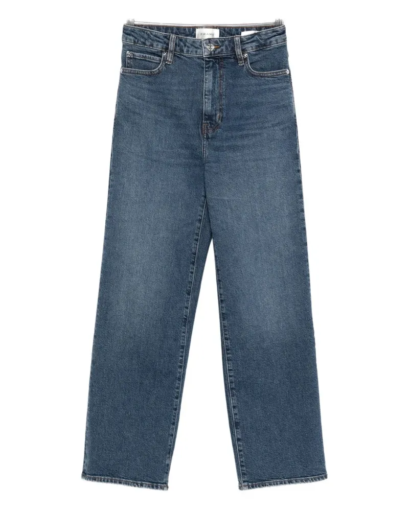 Frame Denim Jeans mit hohem Bund - Blau Blau
