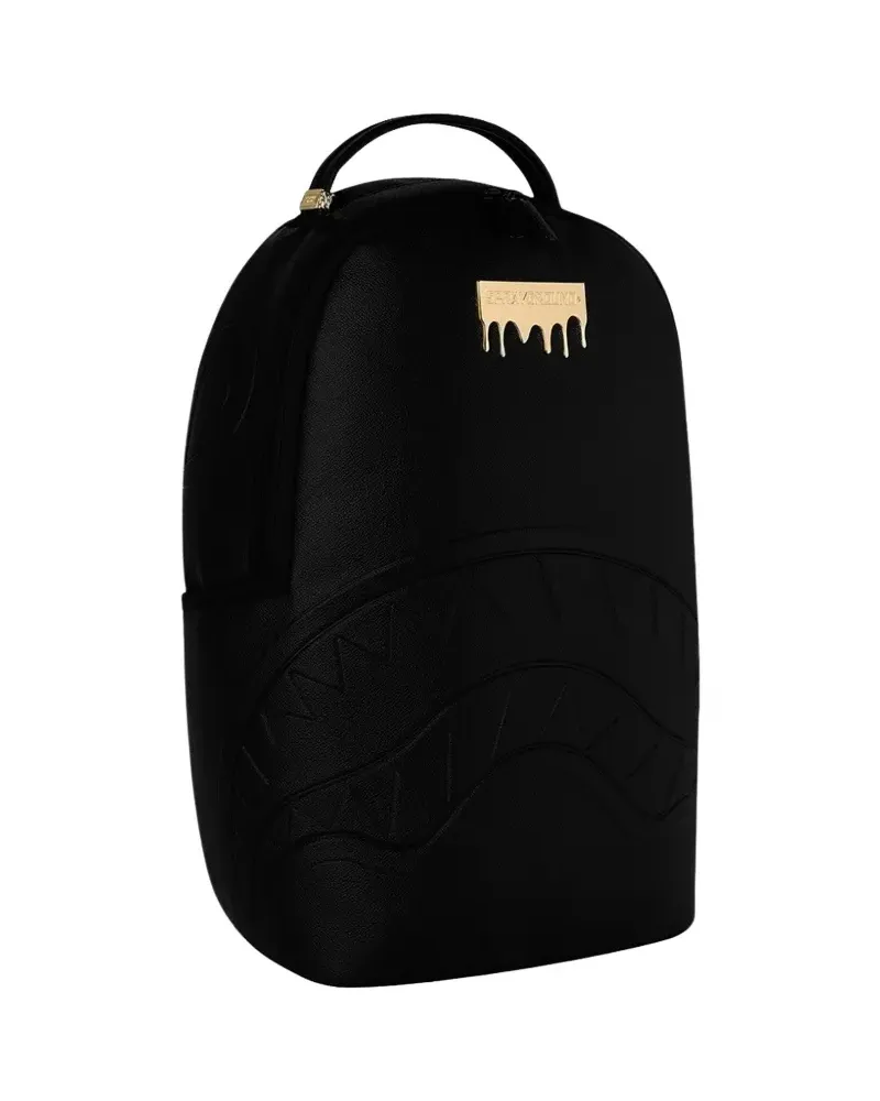 Sprayground Gold Brick Drip backpack - Schwarz Schwarz