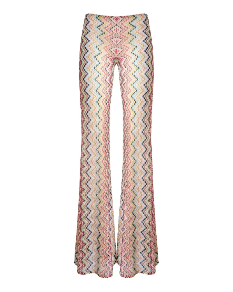 Missoni Hose mit Zickzackmuster - Nude Nude