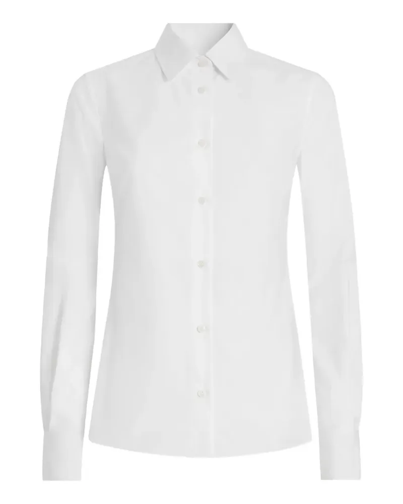 Dolce & Gabbana Popeline-Hemd - Weiß Weiß