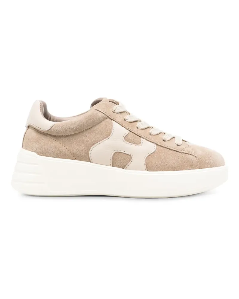 Hogan Sneakers mit Plateausohle - Nude Nude