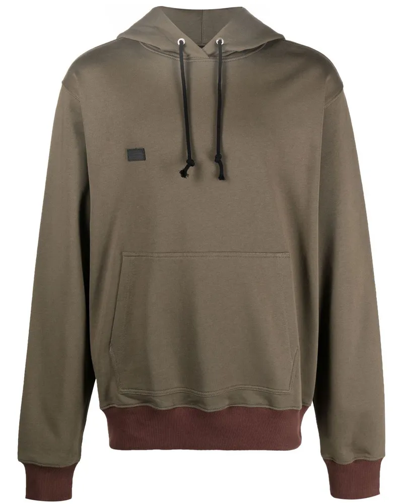 Helmut Lang Hoodie mit Kordelzug - Grün Grün