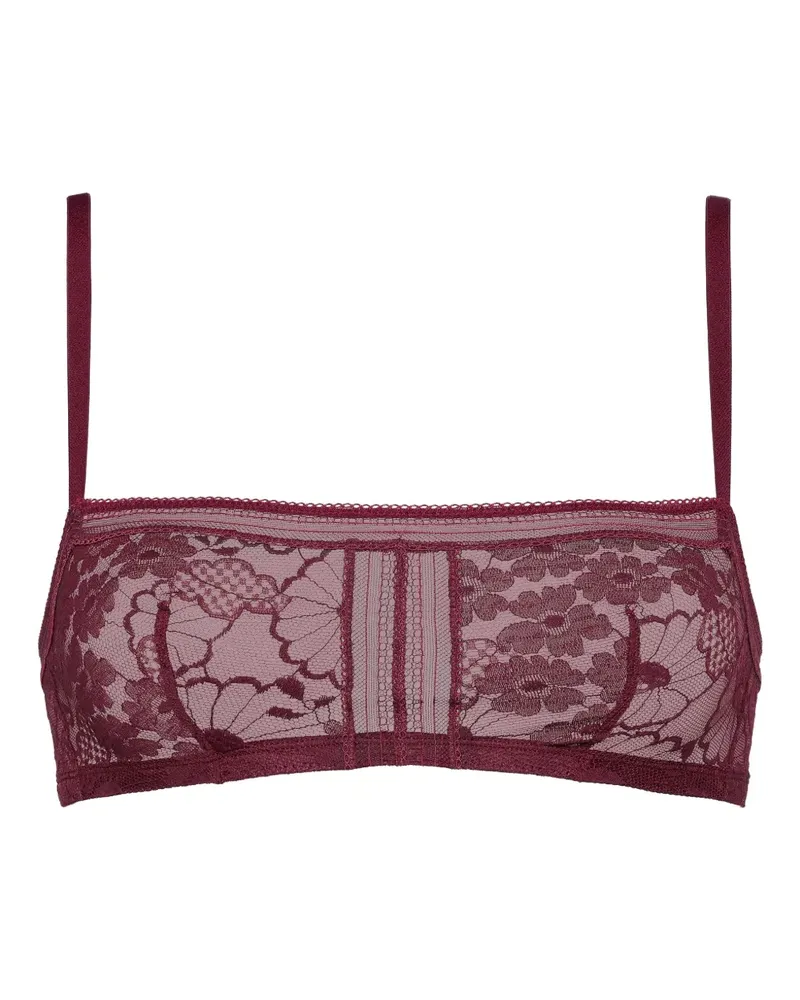 Eres Figue BH aus Blumenspitze - Violett Violett