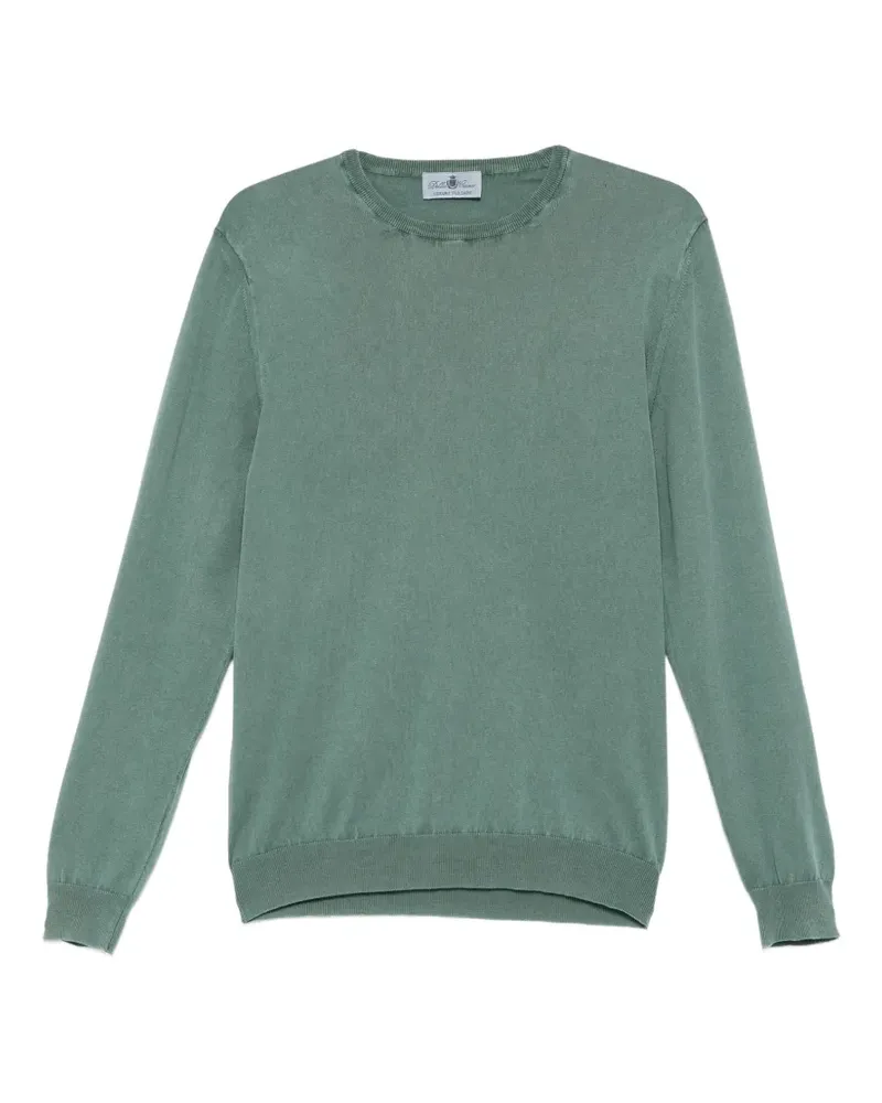 Della Ciana crew neck long-sleeve sweater - Grün Grün