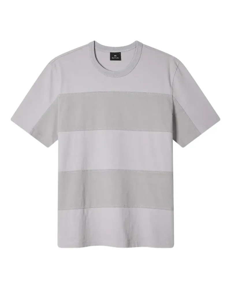 Paul Smith T-Shirt mit Einsätzen - Grau Grau
