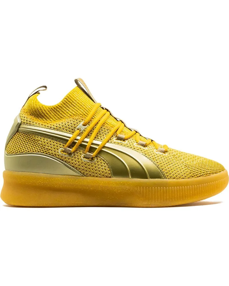 Puma Clyde Court Sneakers - Gold Gold