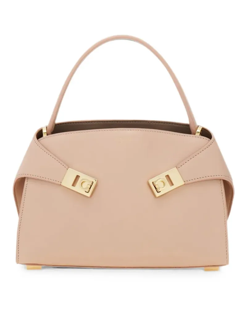 Ferragamo Hug soft bicolor handbag XS - Rosa Rosa