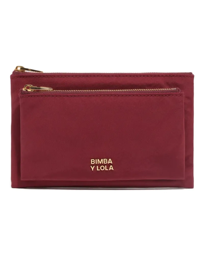 BIMBA Y LOLA Portemonnaie mit Logo - Rot Rot