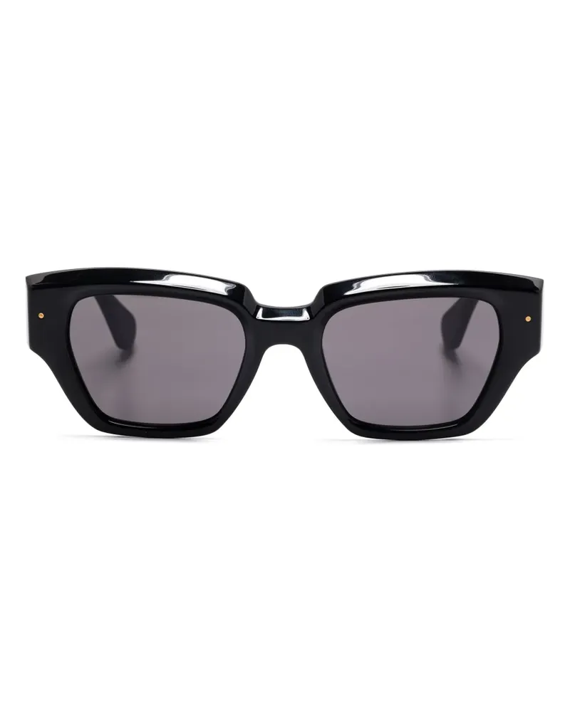 Carven Sonnenbrille mit eckigem Gestell - Schwarz Schwarz