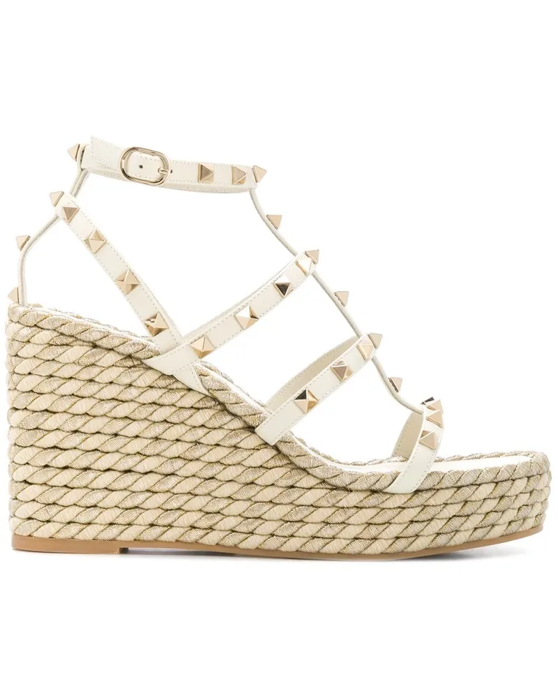 Valentino Garavani Rockstud Sandalen 95mm - Nude Nude
