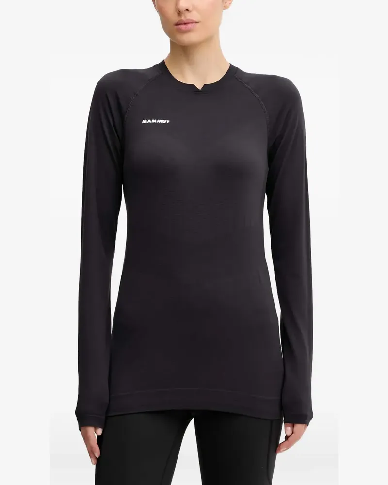 Mammut x Assos Langarmshirt - Schwarz Schwarz
