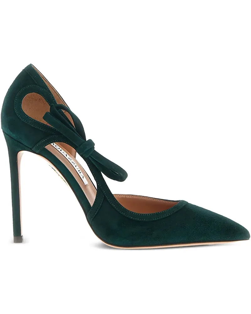 Aquazzura Pumps mit Cut-Out - Grün Grün