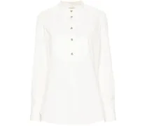 Chloé Hemd mit definierten Knöpfen Weiß