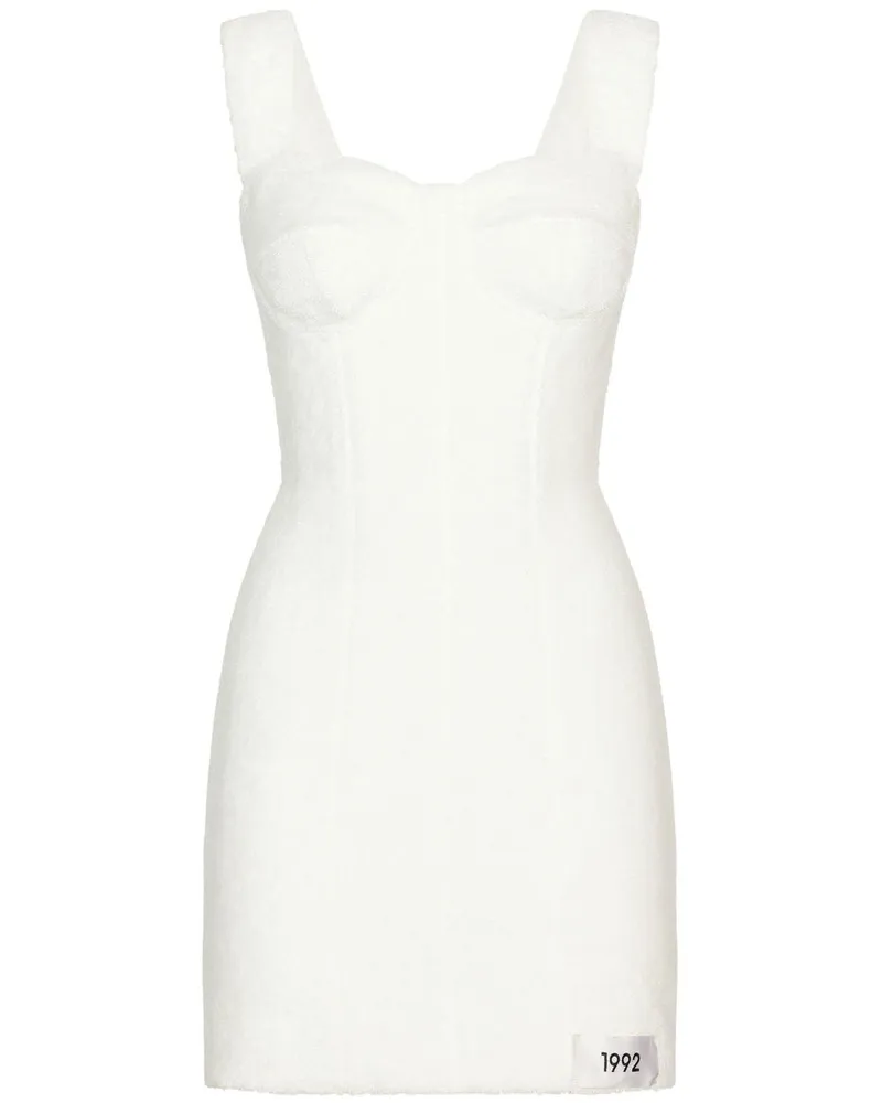 Dolce & Gabbana KIM DOLCE&GABBANA Minikleid - Weiß Weiß