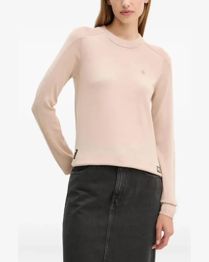 G-STAR RAW Pullover mit Raglanärmeln - Rosa Rosa