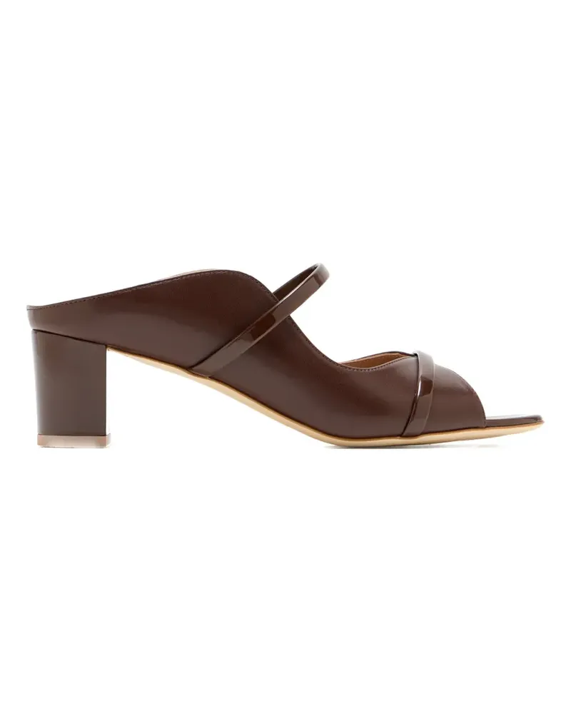 Malone Souliers Norah strap heeled mules - Braun Braun