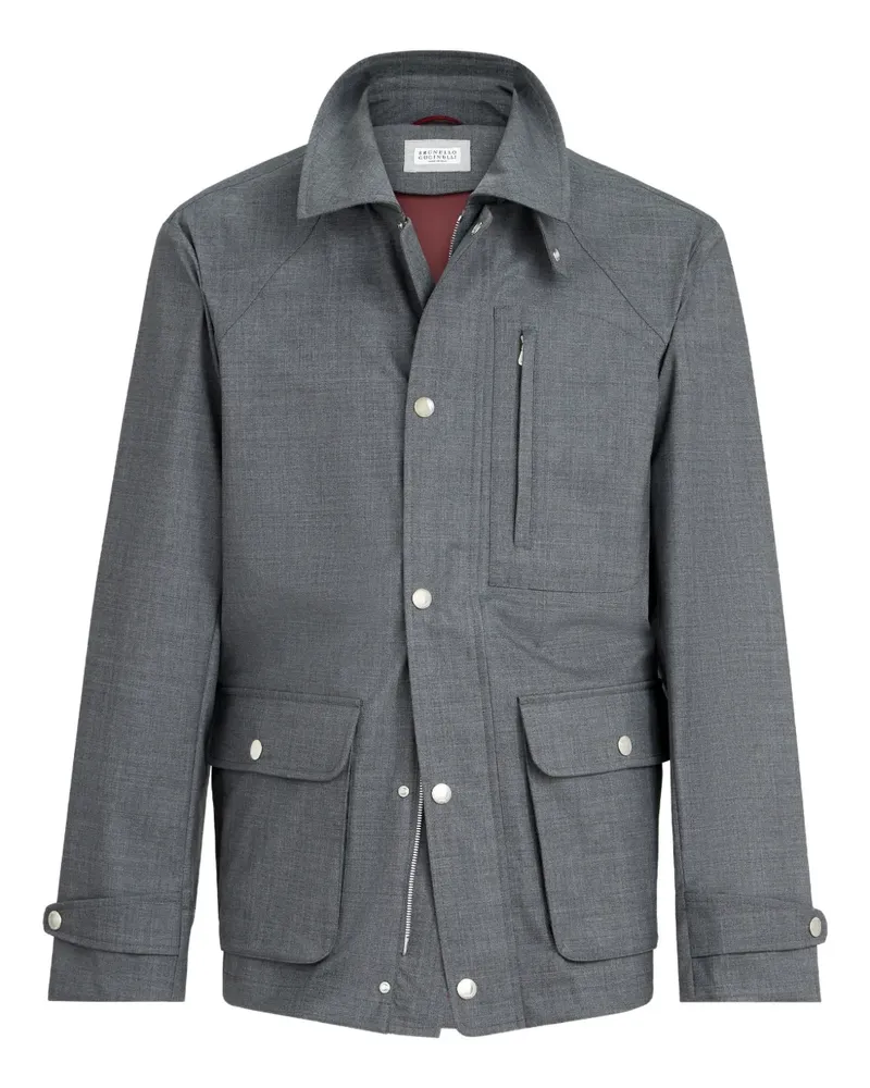 Brunello Cucinelli wool jacket - Grau Grau
