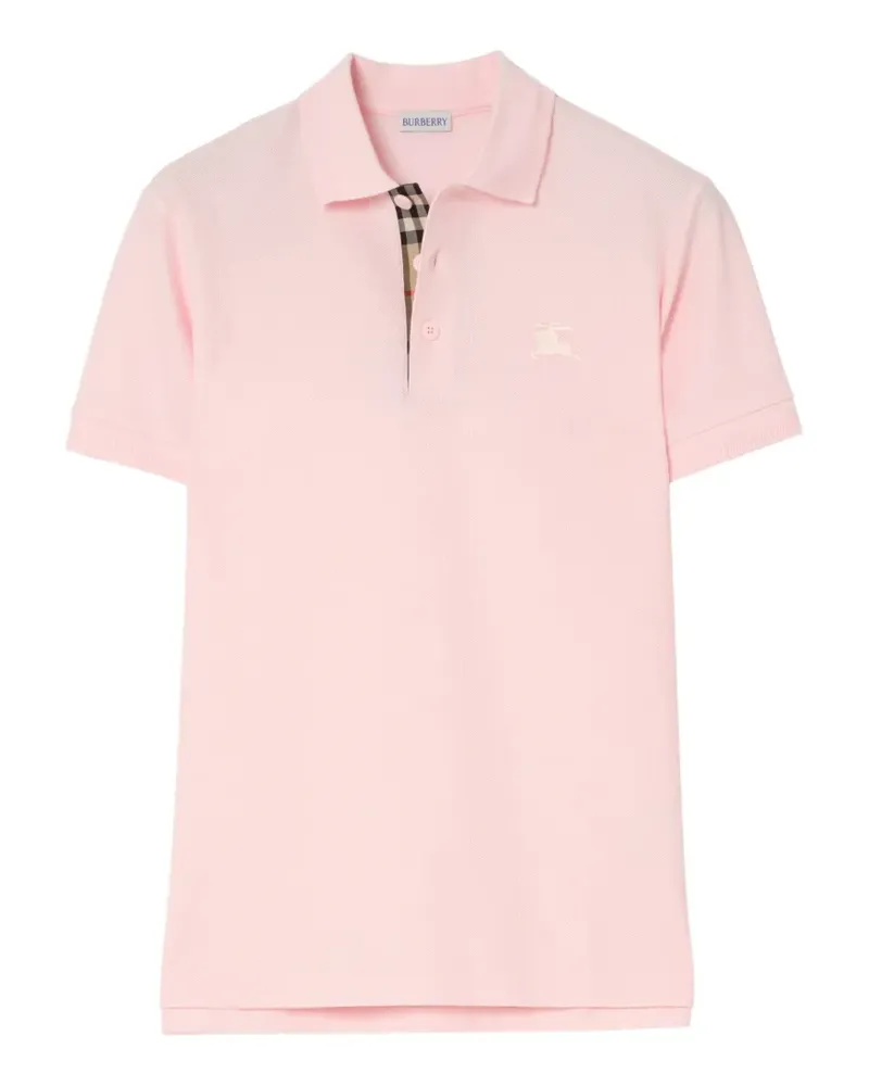 Burberry cotton polo shirt - Rosa Rosa