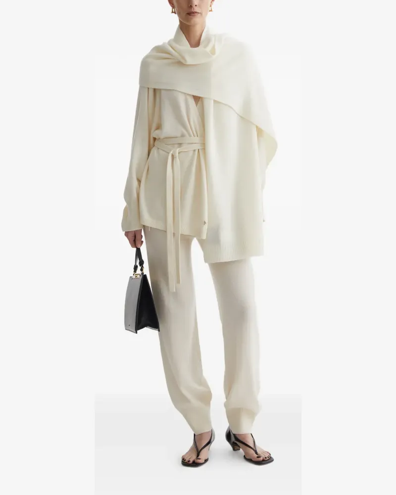 AERON Pleo draped scarf - Nude Nude