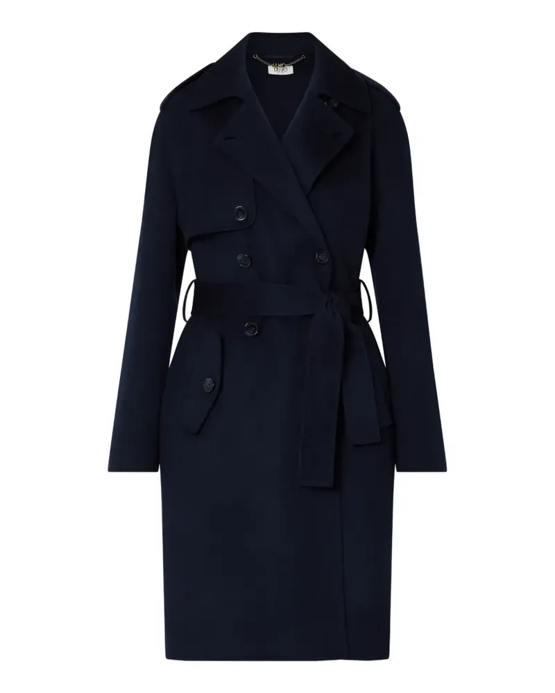 Liu Jo long wool coat - Blau Blau
