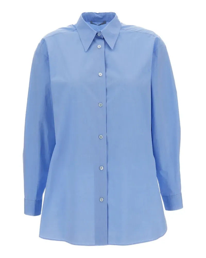 Dušan buttoned shirt - Blau Blau