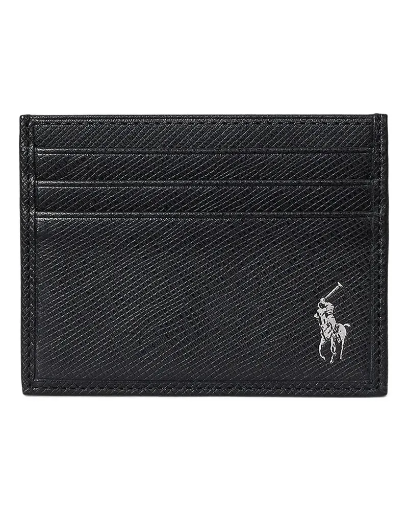 Ralph Lauren logo-debossed cardholder - Schwarz Schwarz