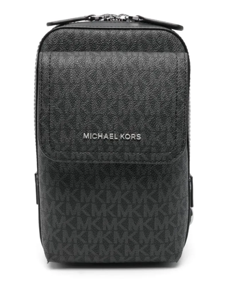 Michael Kors Hudson Kuriertasche Schwarz