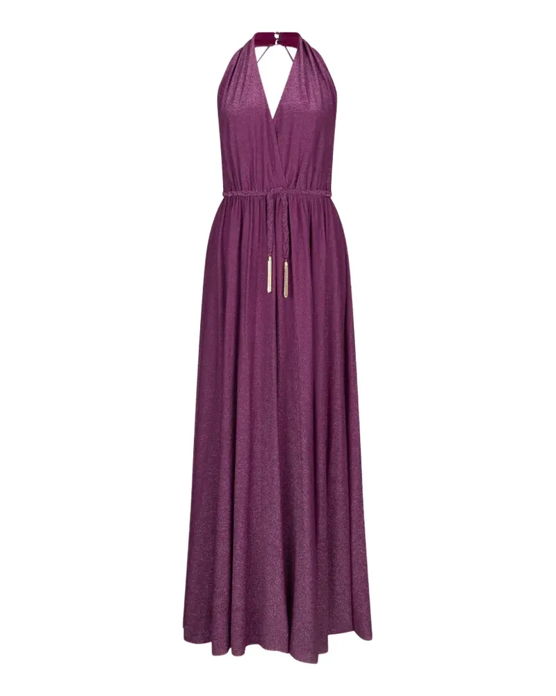 Liu Jo halterneck maxi dress - Violett Violett