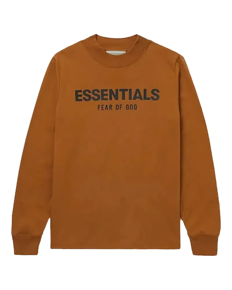 Fear of God logo-print long-sleeve sweater - Braun Braun