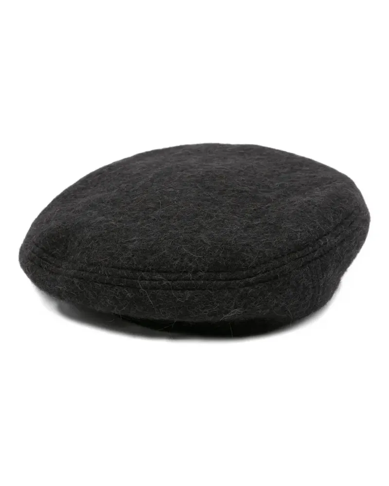 Christophe Lemaire Baskenmütze im Oversized-Look - Schwarz Schwarz