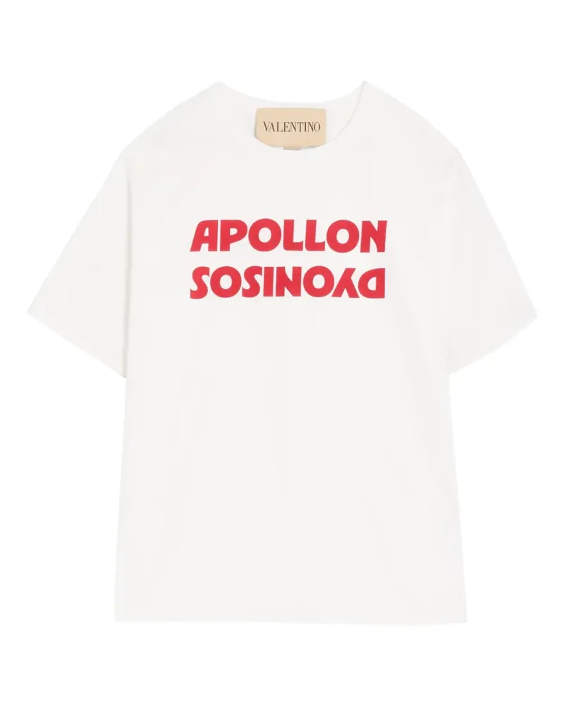Valentino Garavani Apollon Dyonisos-print T-shirt - Weiß Weiß