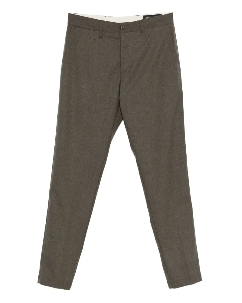 PLAN C Jack Hose mit Knopfverschluss - Grün Grün
