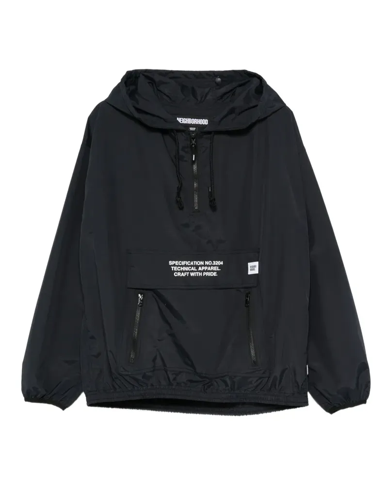 Neighborhood Jacke mit Kapuze - Schwarz Schwarz