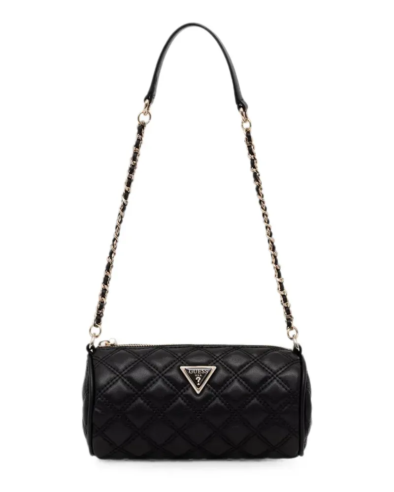 Guess Gesteppte Giully Schultertasche - Schwarz Schwarz