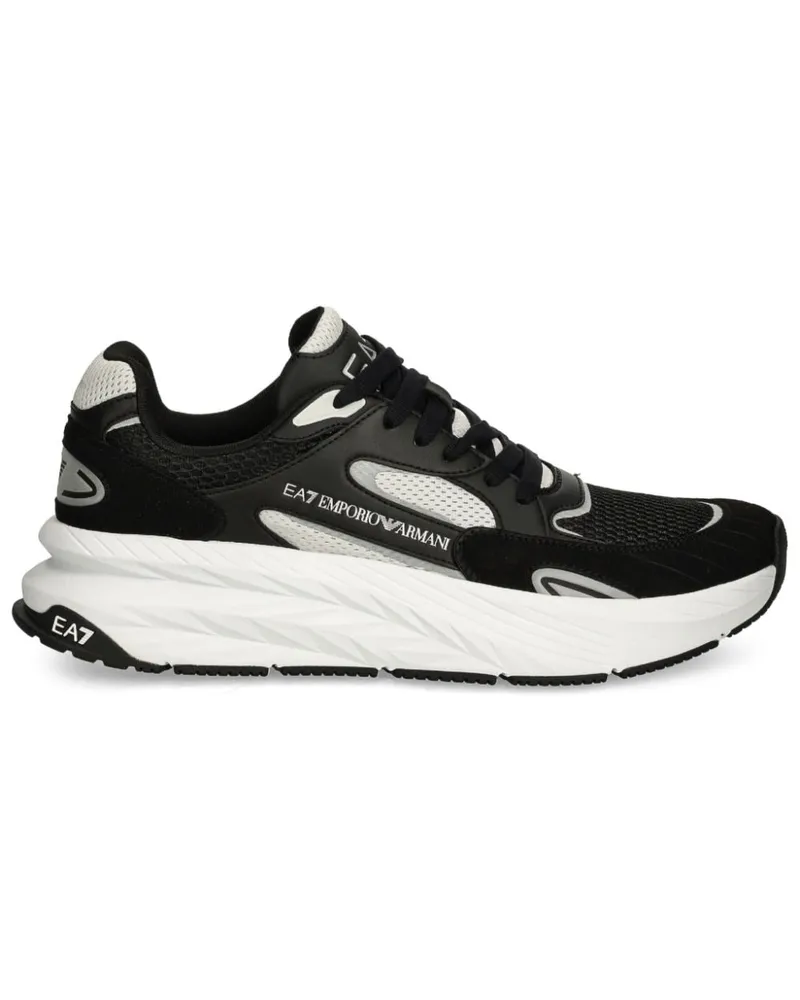 EA7 Crusher Sonic Sneakers - Schwarz Schwarz