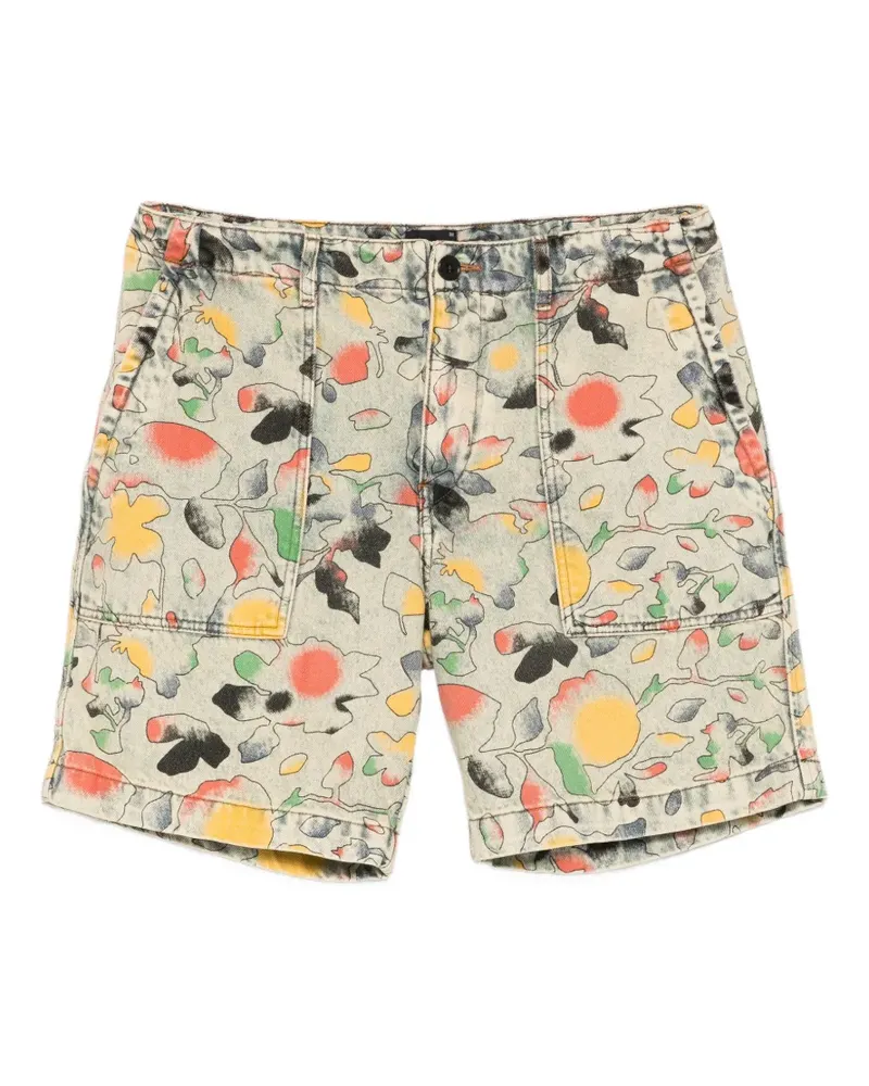 Paul Smith Shorts mit Blumen-Print - Nude Nude