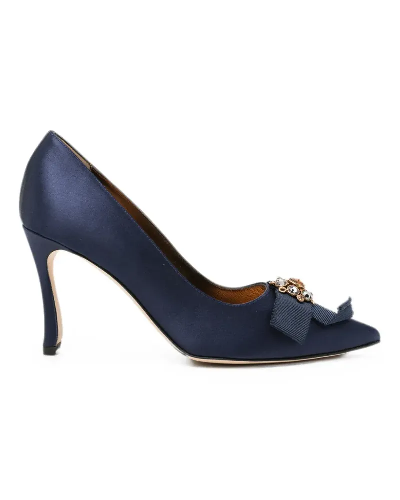 Manolo Blahnik Apius Pumps mit Absatz - Blau Blau
